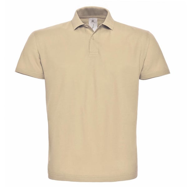 B&C ID.001 Mens Short Sleeve Polo Shirt