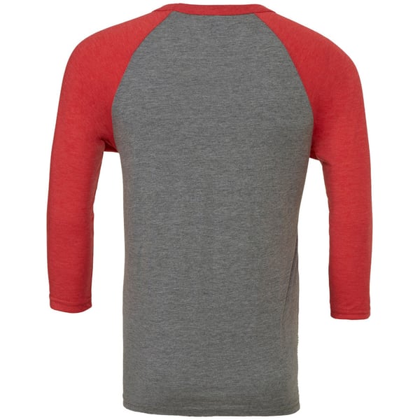 Canvas Mens 3/4 Sleeve Baseball T-Shirt