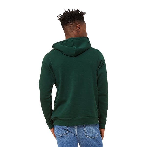 Bella + Canvas Unisex Pullover Polycotton Fleece Hooded Sweatshirt / Hoodie