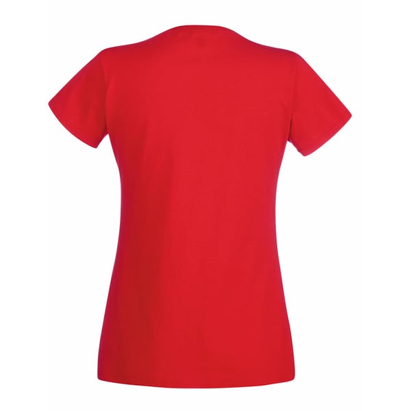Fruit Of The Loom Womens/Ladies Valueweight V Neck Lady Fit T-Shirt