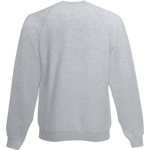 Fruit Of The Loom Childrens Unisex Raglan Sleeve Sweatshirt