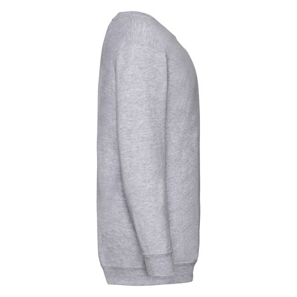 Fruit Of The Loom Childrens Unisex Set In Sleeve Sweatshirt