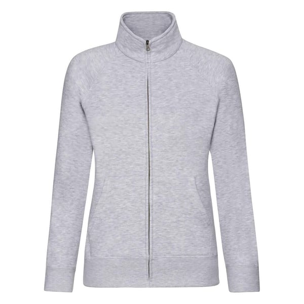 Fruit of the Loom Dame/kvinde Lady-Fit Fleece Sweatshirt Jacket