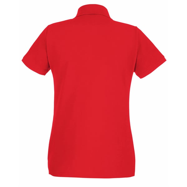 Fruit Of The Loom Womens/Ladies Premium Fitted Short-Sleeved Polo Shirt