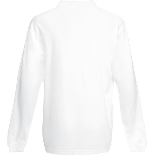 Fruit Of The Loom Mens Premium Long Sleeve Polo Shirt