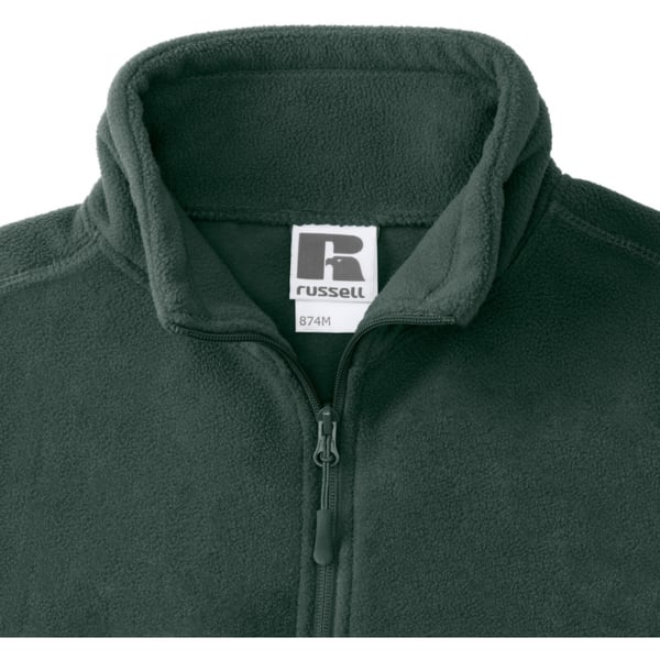 Russell Mens 1/4 Zip Outdoor Fleece Top