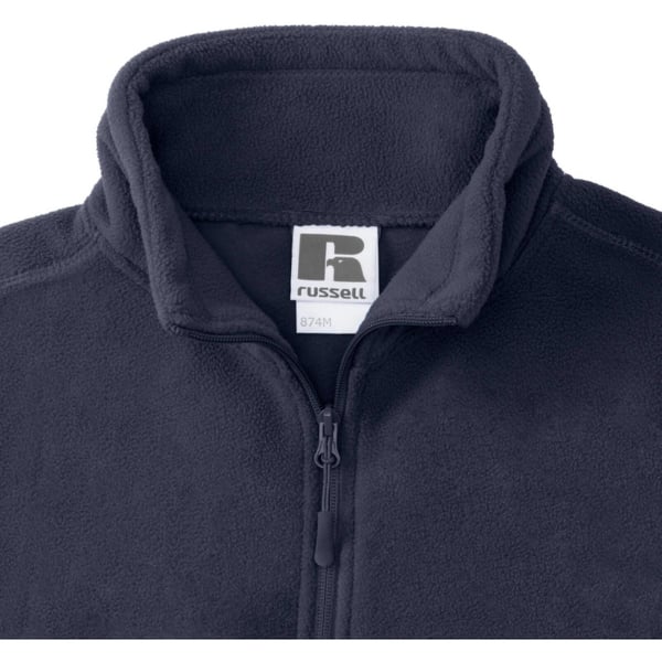 Russell Mens 1/4 Zip Outdoor Fleece Top