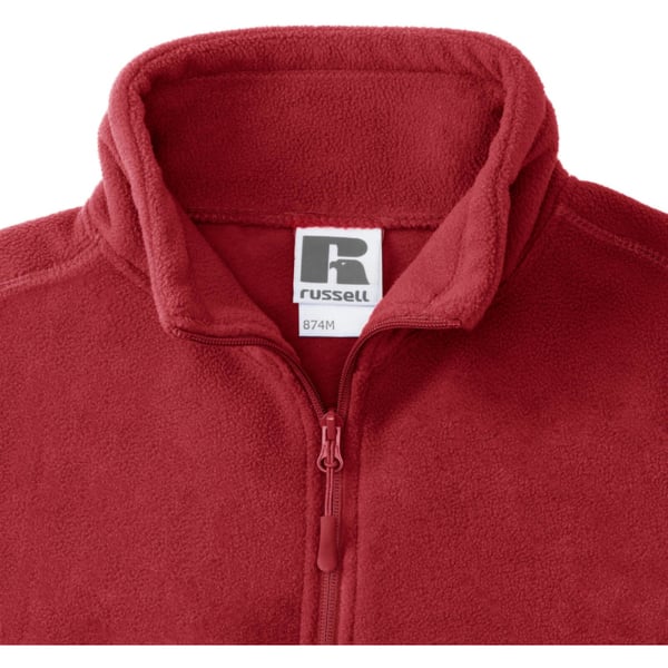 Russell Mens 1/4 Zip Outdoor Fleece Top