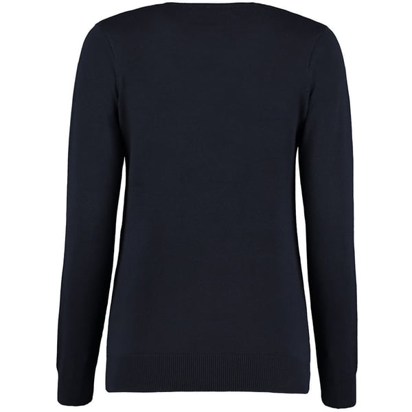 Kustom Kit Ladies Arundel Long Sleeve V-Neck Sweater