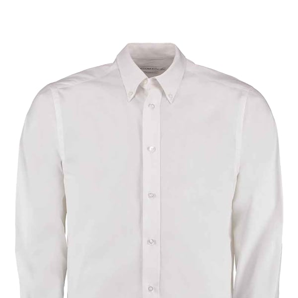 Kustom Kit Mens City Long Sleeve Business Shirt