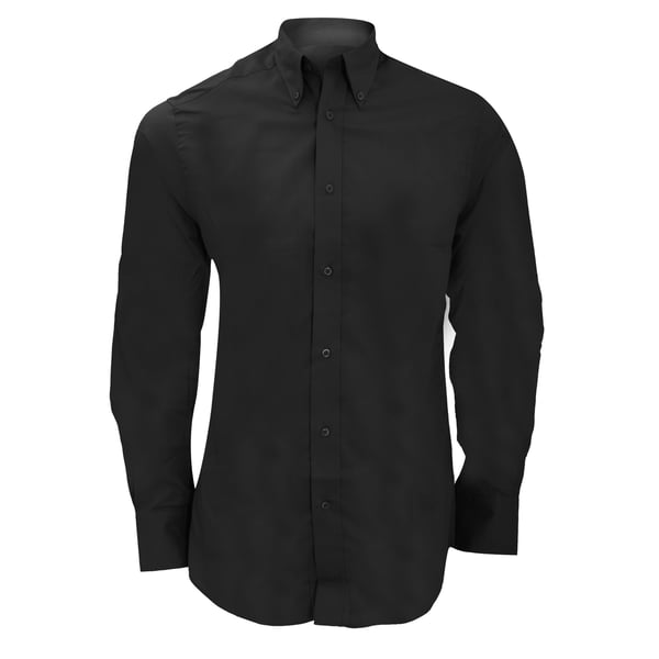 Kustom Kit City langærmet business skjorte til mænd