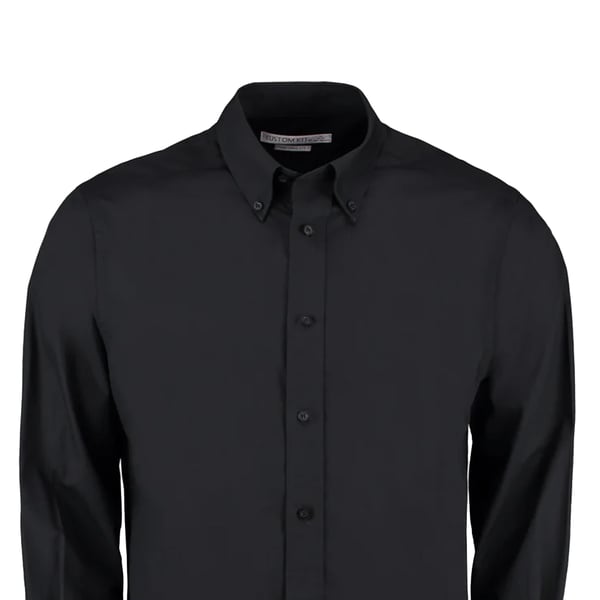 Kustom Kit Mens City Long Sleeve Business Shirt