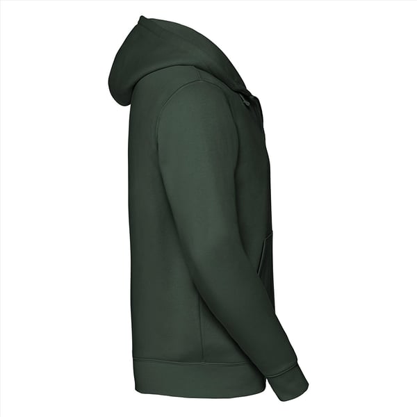 Russell Mens Authentic Full Zip Hooded Sweatshirt / Hoodie