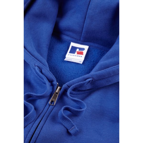 Russell Mens Authentic Full Zip Hooded Sweatshirt / Hoodie