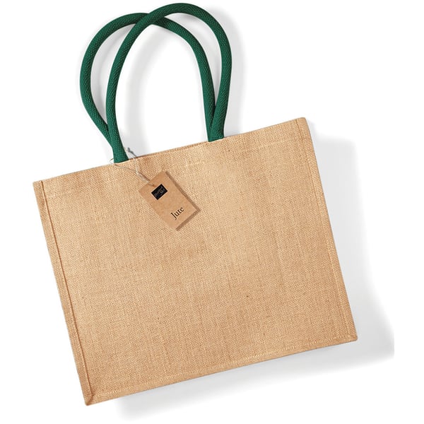 Westford Mill Classic Jute Shopper Bag (21 Litres)