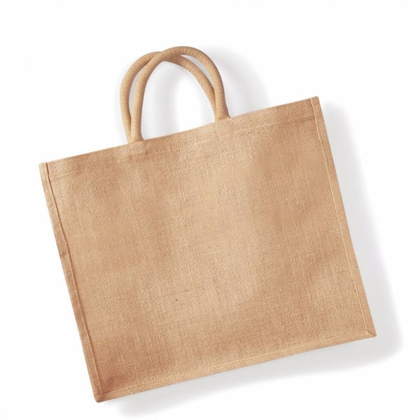 Westford Mill Jumbo Jute Shopper Bag (29 Litres)
