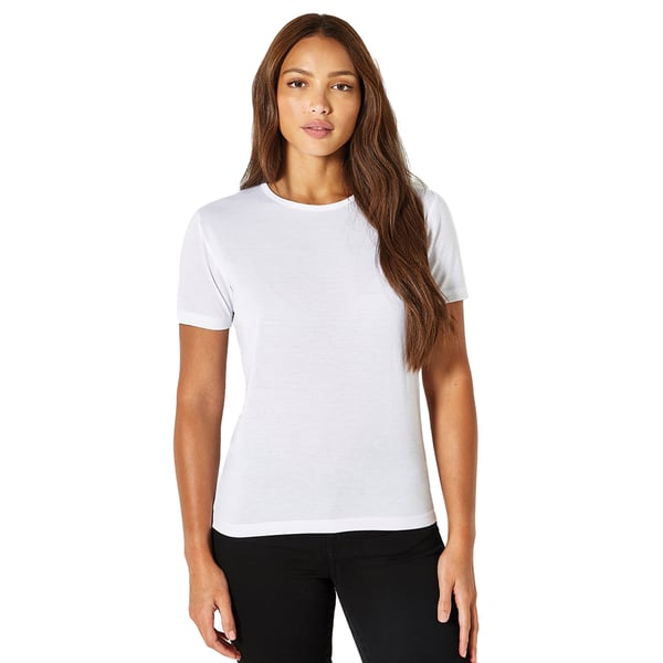 Xpres Womens/Ladies Short Sleeve Subli Plus Round Neck T-Shirt