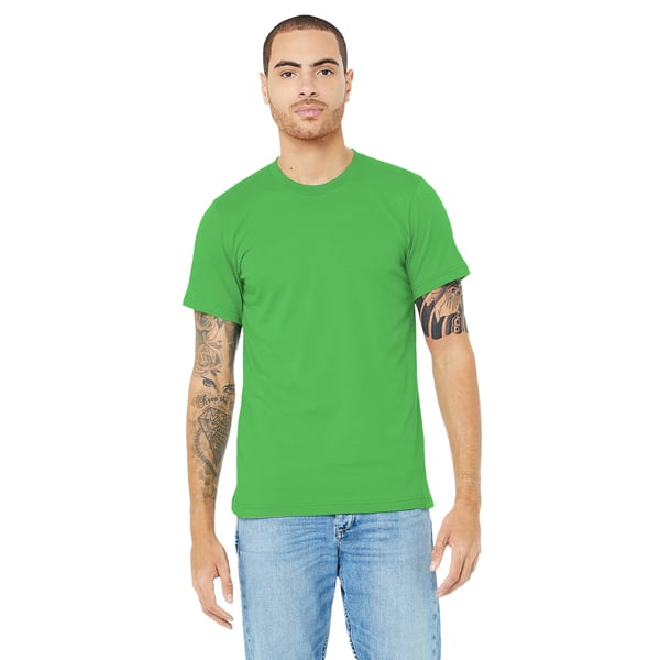 Canvas Unisex Jersey Crew Neck T-Shirt / Mens Short Sleeve T-Shirt