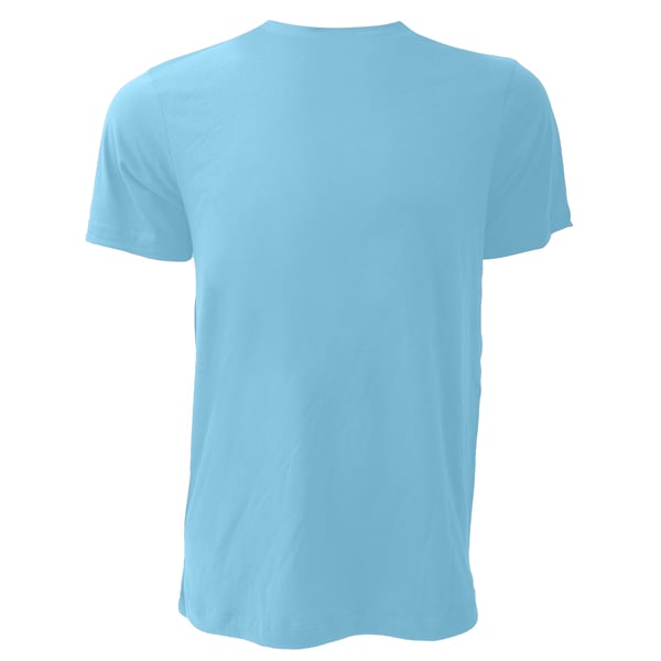 Canvas Unisex Jersey Crew Neck T-Shirt / Mens Short Sleeve T-Shirt