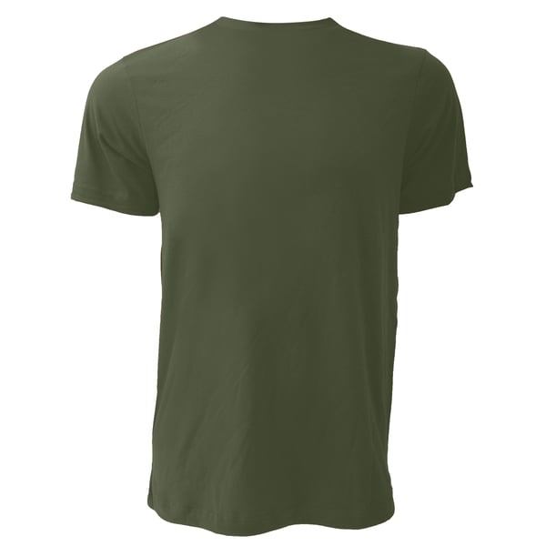 Canvas Unisex Jersey Crew Neck T-Shirt / Mens Short Sleeve T-Shirt