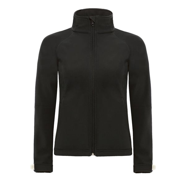 B&C Womens Hooded Premium Softshell Jacket (vindtæt, vandtæt og åndbar)