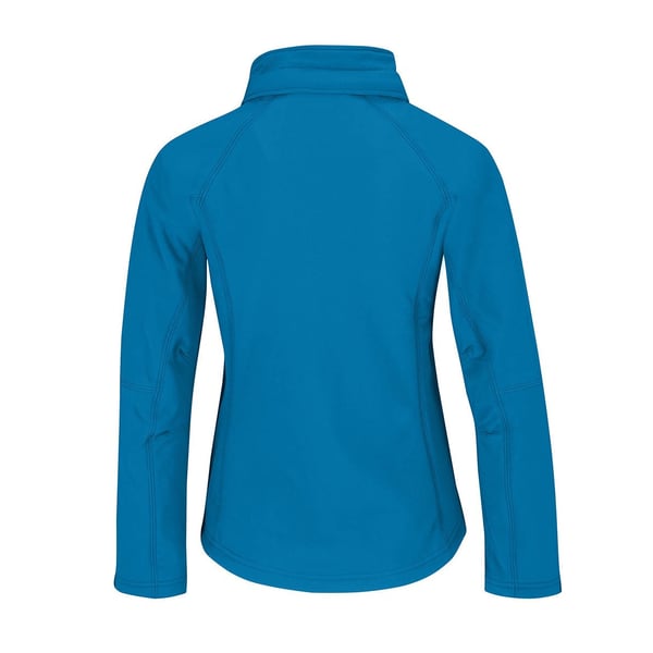 B&C Womens Hooded Premium Softshell Jacket (vindtæt, vandtæt og åndbar)