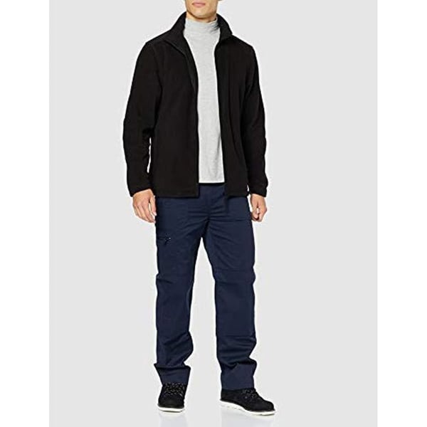 Regatta Herr Enfärgad Microfleece Heldragkedja Jacka (Layer Lite)