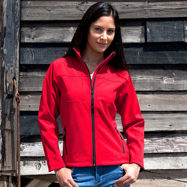 Result Womens Softshell Premium 3 Layer Performance Jacket (Waterproof, Windproof & Breathable)