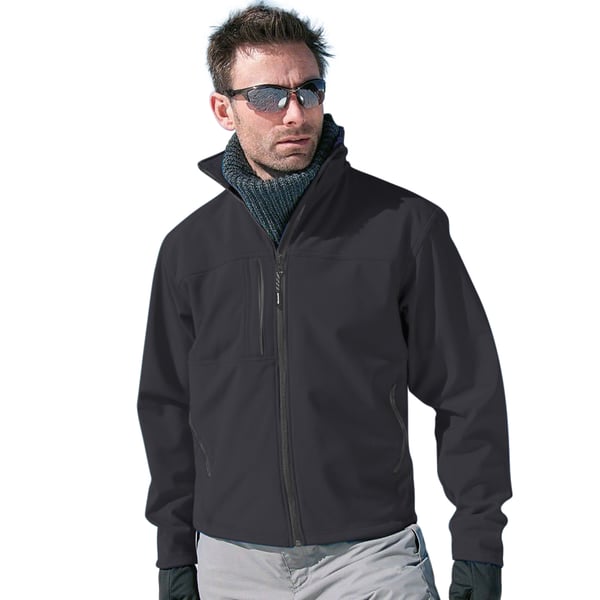Result Herre Softshell Premium 3-lags Performance Jacket (vandtæt, vindtæt og åndbar)