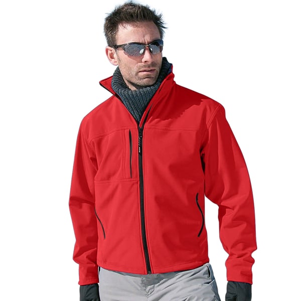 Result Herre Softshell Premium 3-lags Performance Jacket (vandtæt, vindtæt og åndbar)
