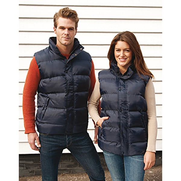 Result Mens Core Nova Lux Padded Fleece Lined Bodywarmer Jacket