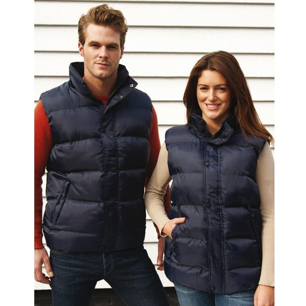 Result Mens Core Nova Lux Padded Fleece Lined Bodywarmer Jacket