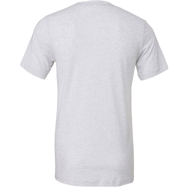 Canvas Mens Triblend Crew Neck Plain Short Sleeve T-Shirt