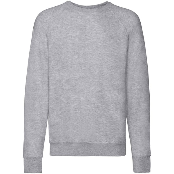 Fruit Of The Loom Mens Lightweight Raglan Sweatshirt (240 GSM)