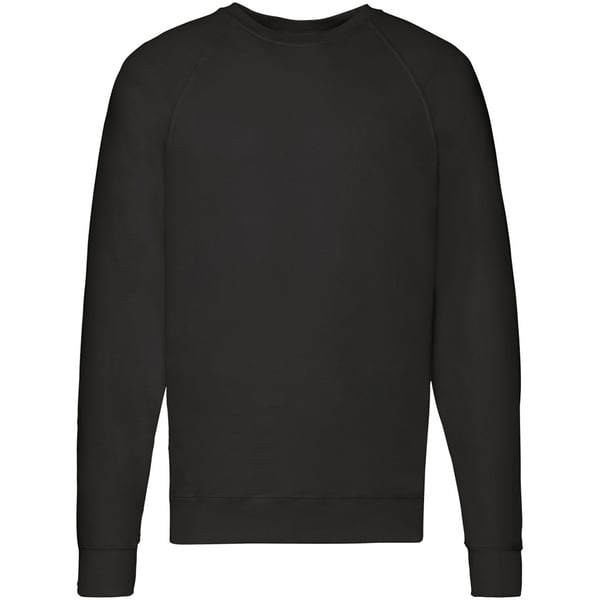 Fruit Of The Loom Mens Lightweight Raglan Sweatshirt (240 GSM)
