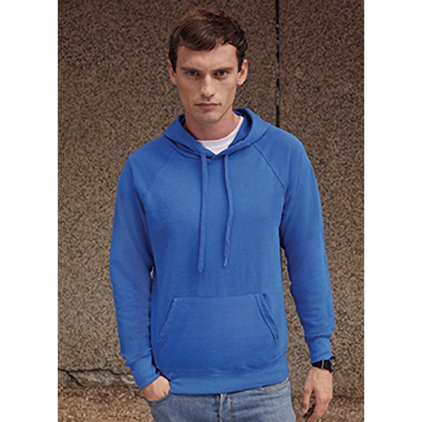 Fruit Of The Loom Mens Lightweight Hooded Sweatshirt / Hoodie (240 GSM)