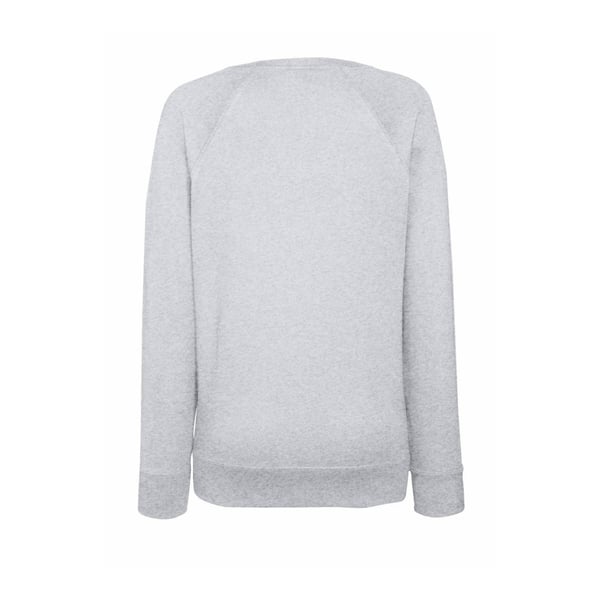 Fruit OF The Loom Ladies Fitted Lightweight Raglan Sweatshirt (240 GSM)