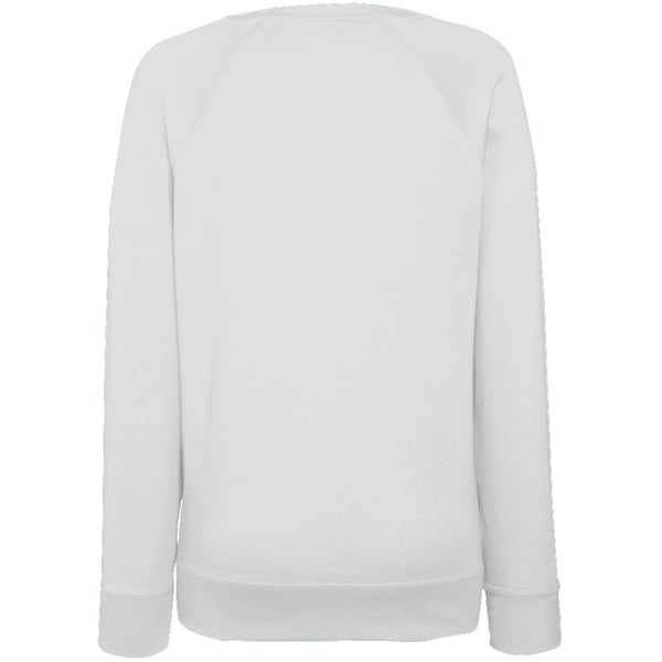 Fruit OF The Loom Ladies Fitted Lightweight Raglan Sweatshirt (240 GSM)