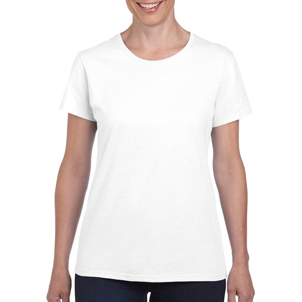 Gildan Ladies/Womens Heavy Cotton Missy Fit Short Sleeve T-Shirt
