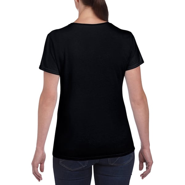Gildan Ladies/Womens Heavy Cotton Missy Fit Short Sleeve T-Shirt
