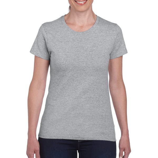 Gildan Ladies/Womens Heavy Cotton Missy Fit Short Sleeve T-Shirt