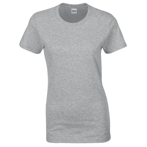 Gildan Ladies/Womens Heavy Cotton Missy Fit Short Sleeve T-Shirt