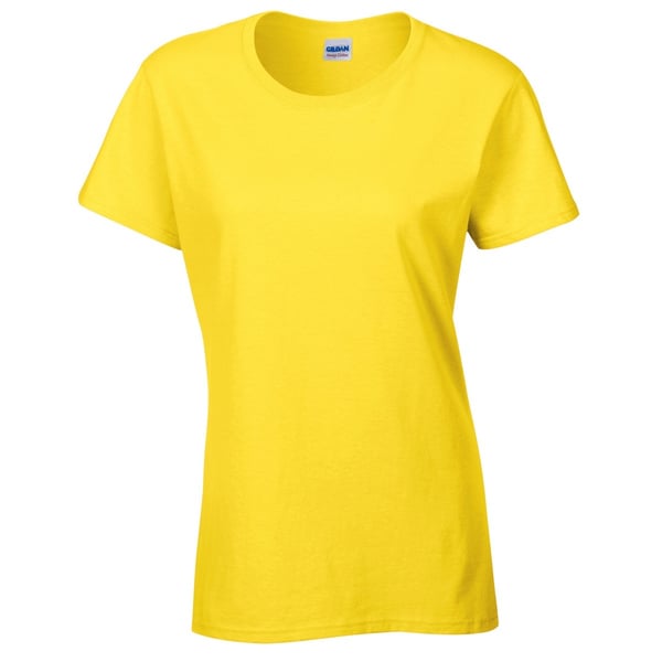 Gildan Ladies/Womens Heavy Cotton Missy Fit Short Sleeve T-Shirt