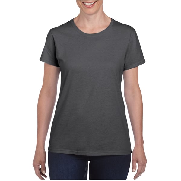 Gildan Ladies/Womens Heavy Cotton Missy Fit Short Sleeve T-Shirt