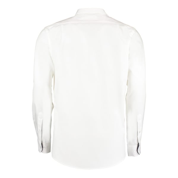 Kustom Kit Mens Contrast Premium Oxford Shirt
