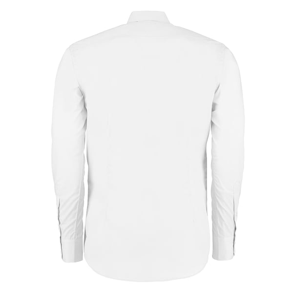 Kustom Kit Mens Slim Fit Long Sleeve Business / Work Shirt