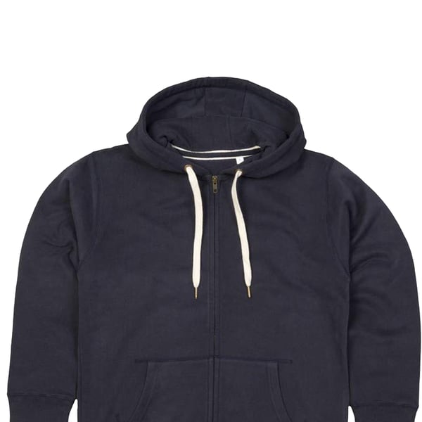 Mantis Mens Superstar Zip Through Hooded Sweat / Hoodie