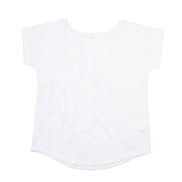 Mantis Dame/Ladies løstsiddende kortærmet T-shirt med løse ærmer