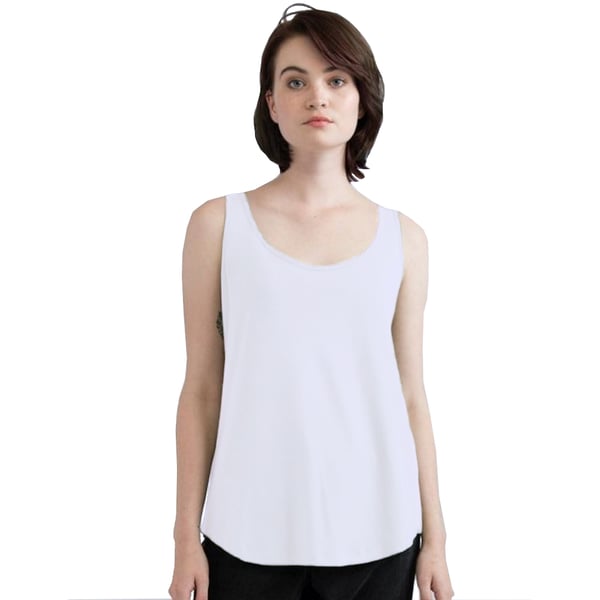 Mantis Womens/Ladies Loose Fit Sleeveless Vest Top