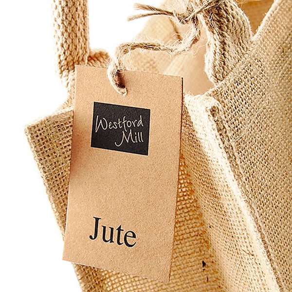 Westford Mill Jute Mini Gift Bag (6 Litres)